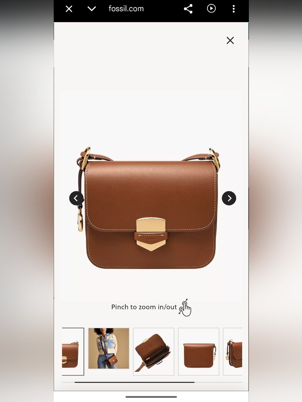 Fossil Lennox Bag